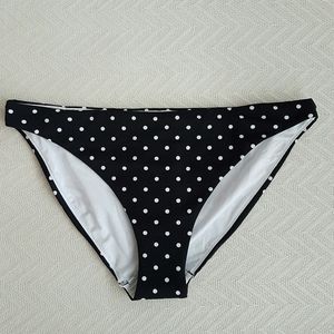 H&M polka dot bikini bottom